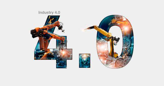 robots industriales haciendo alusión a la industria 4.0