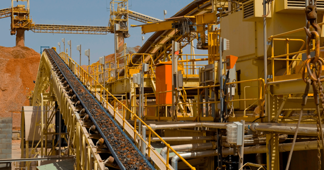 automatización de planta minera