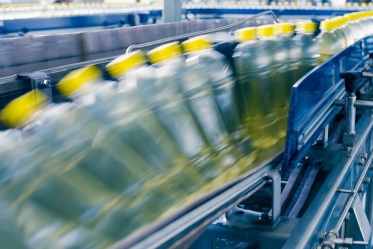 linea de producción con sistema io link